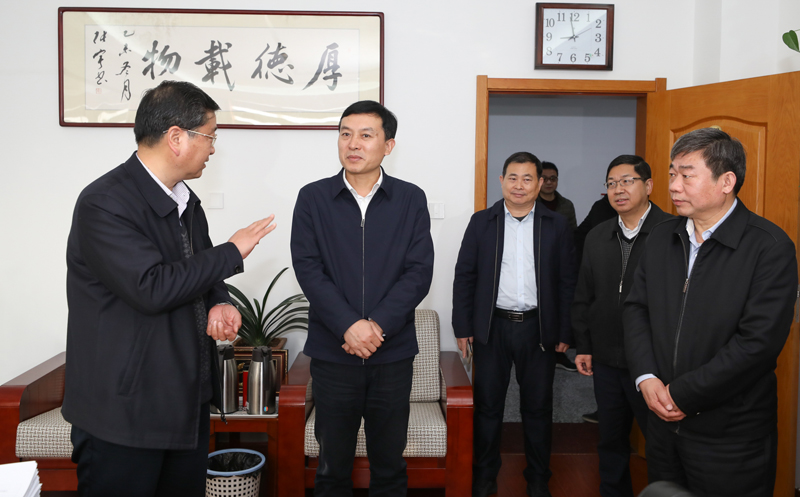 张永走访市几大班子和市委有关部门