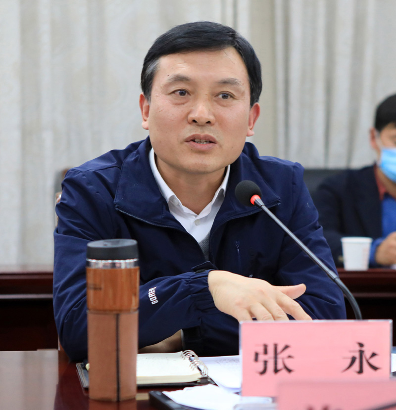 张永调研杜集区经济社会发展情况