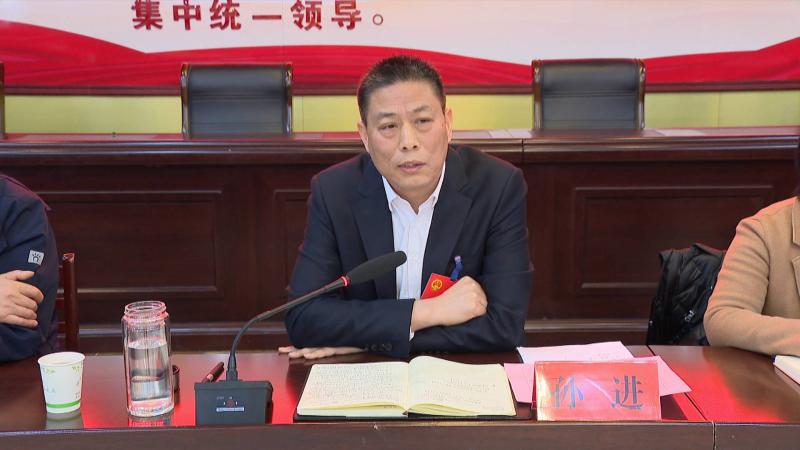 濉溪县委副书记县长孙进参加政协委员分组讨论