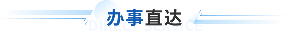 办事直达