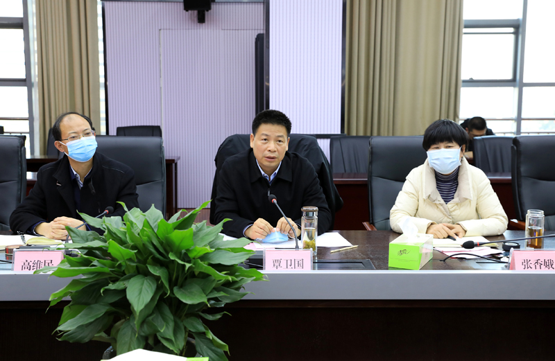 覃卫国督导相山区重点工作