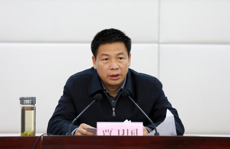 市领导覃卫国,周天伟,赵德志,胡亮,章银发,陈英,高维民在淮北分会场