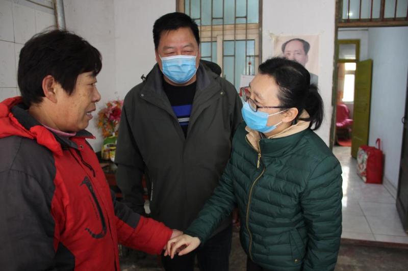 区委办公室,高岳街道,段园镇负责同志参加慰问.姜颖