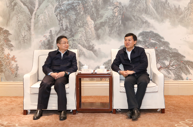 市委书记张永会见国网安徽省电力公司党委书记,董事长陈安伟一行