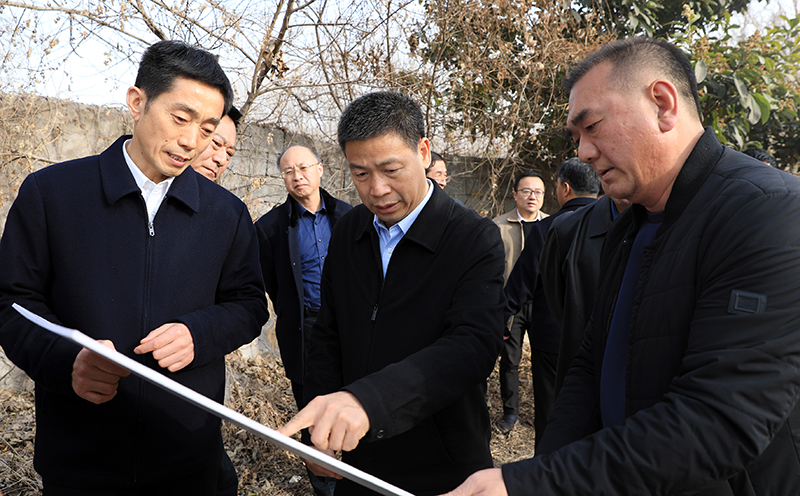 市政府秘书长徐涛参加督导