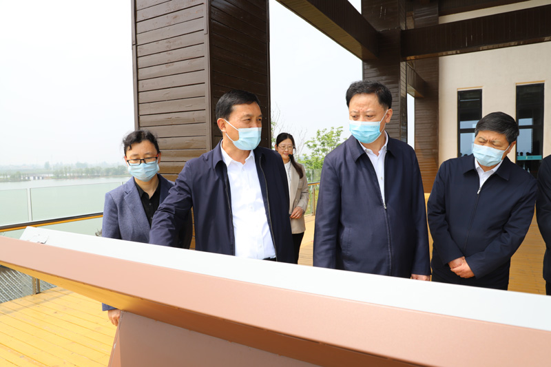 蚌埠市党政代表团来淮考察