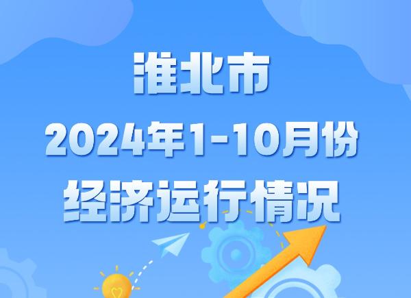 淮北市2024年1-10月份经济运行情况