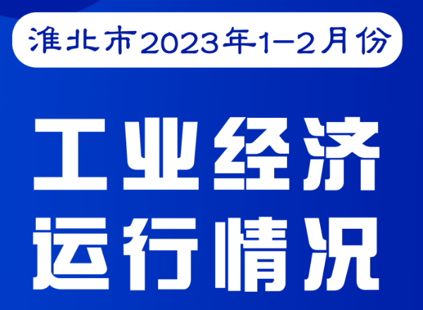 淮北市2023年1-2月份工业经济运行情况