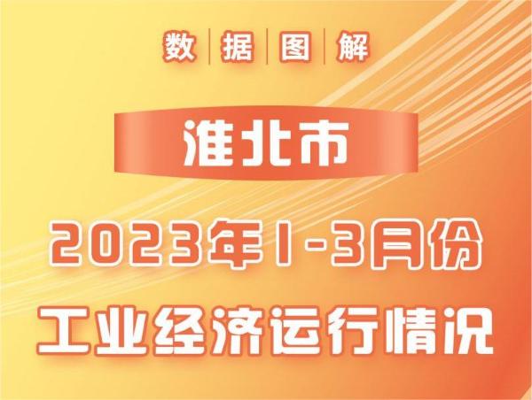 淮北市2023年1-3月份工业经济运行情况