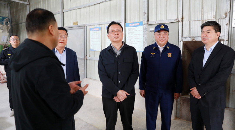 蒋曦督导省安全生产督察反馈问题整改工作