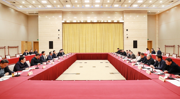 淮北市政府与徐州市政府交流座谈会召开