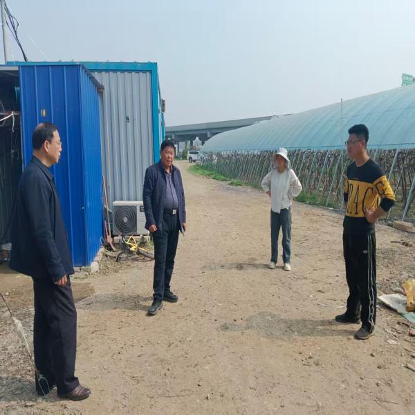 淮北市国防动员办赴帮扶村关帝庙村走访调研